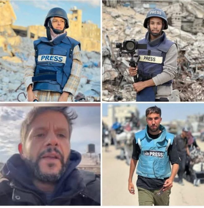 Shocking Killings: Journalists Slain in Gaza Massacre! — Journalists targeted in Gaza conflict, Deadly attack on media in Gaza, Press freedom under threat in 2025