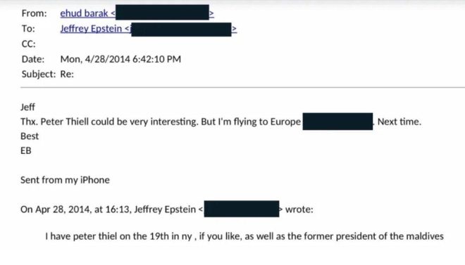 Shocking Leaks: Barak, Epstein, Thiel's Private Island Plans? — Leaked Epstein emails, Ehud Barak Peter Thiel meeting, Palantir security concerns