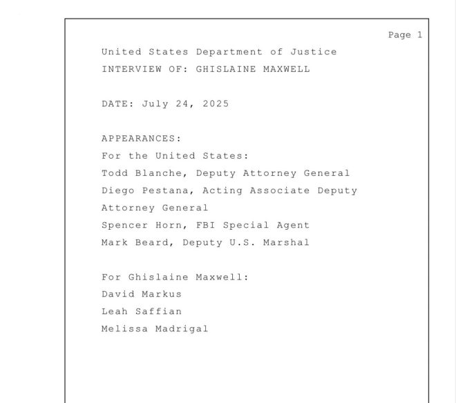 Shocking Revelations: Ghislaine Maxwell's Secret Talks Unveiled! — Ghislaine Maxwell news, DOJ transcript release, Epstein investigation updates