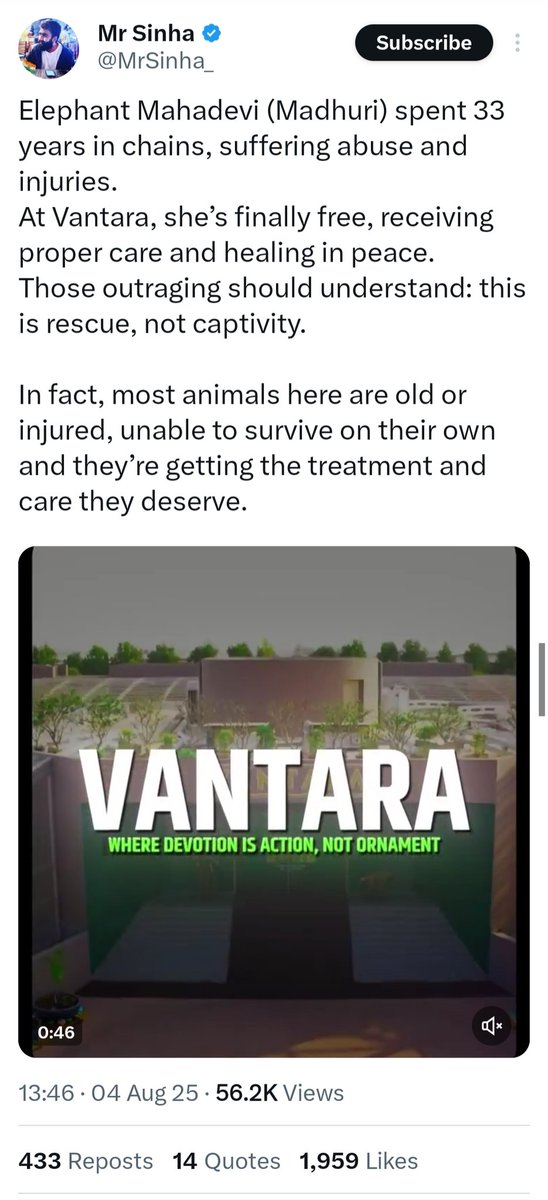 Shocking Secrets: Where Did Madhuri the Elephant Come From? — paid tweet controversy, rehabilitation of elephants, Peta India legal action