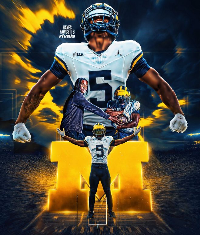 Shocking Twist: Five-Star RB Hiter Picks Michigan Over Giants! —  Five-Star Running Back Commitment, Top RB Recruit Michigan Wolverines, Savion Hiter News 2025