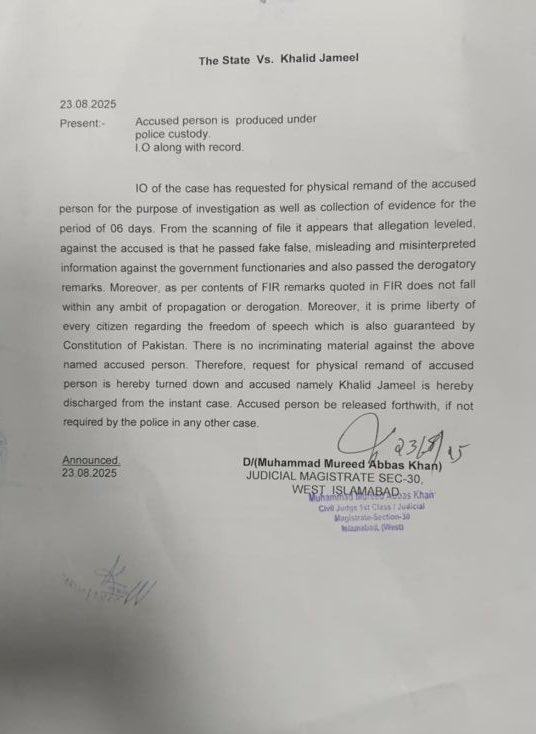 Shocking Verdict: Freedom of Speech or Fake News? — freedom of speech case Islamabad, journalist rights 2025, fake news legal battle