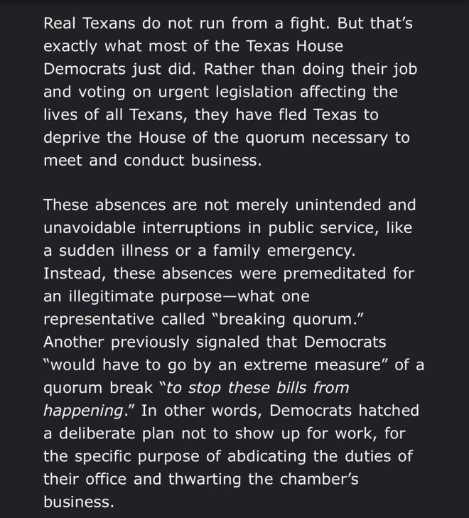 Texas Governor’s Ultimatum: Dems Face Felony Charge! —  Gov Abbott ultimatum, Texas Democrats controversy, Ken Paxton legal opinion