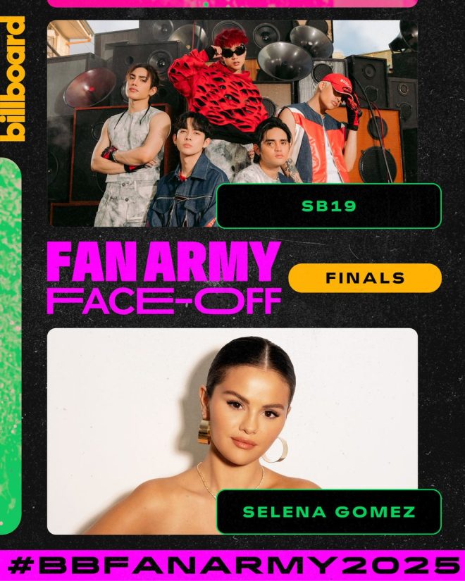 This is it — the FINALS! 🏆 A’TIN vs. Selenators!
Who will reign as the 2025 champion? Vote now! — A’TIN vs. Selenators fan battle, 2025 fan army championship, SB19 and Selena Gomez fandom showdown