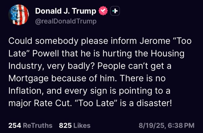 Trump Blasts Powell: Is He Sabotaging Housing Recovery? —  Trump housing market impact, Jerome Powell economic policies, real estate industry concerns 2025