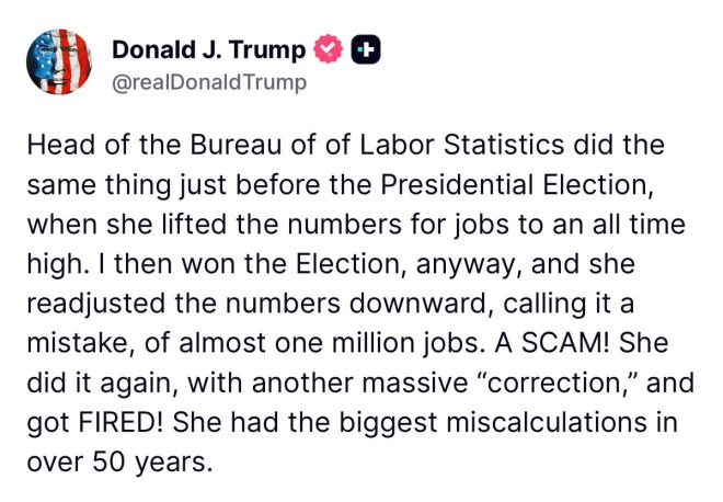 Trump Claims Labor Stats Are Rigged: Conspiracy Unveiled! — Trump Labor Statistics Scandal, Election 2025 Fraud Claims, Government Data Manipulation