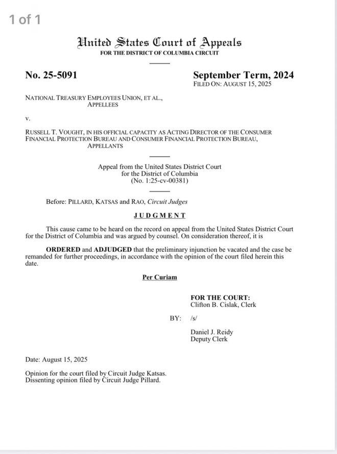 Trump Triumphs: Court Ruling Shakes Consumer Protections! — Trump court victory news, Consumer Financial Protection Bureau updates, DC Circuit Court rulings 2025