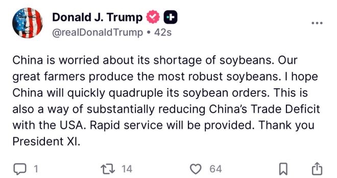 Trump's Bold Demand: Buy Soybeans to Fix Trade Deficit! — China trade negotiations, US agriculture market trends, Trump trade policy 2025