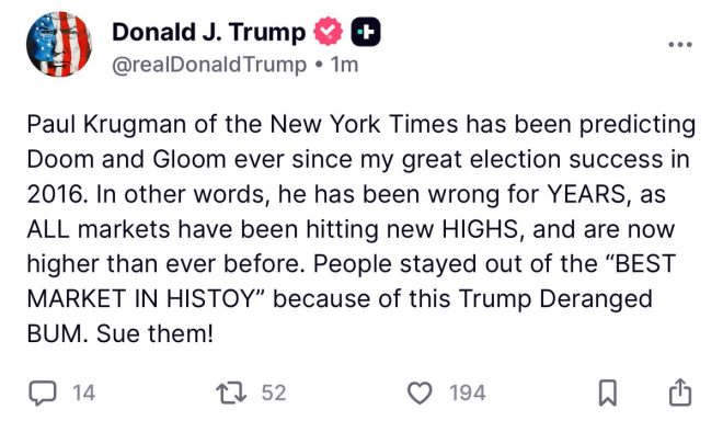 Trump's Bold Move: Krugman Fired, Economy Thrives! —  Trump Economy Success, Media Bias Exposed, NYT Journalist Controversy