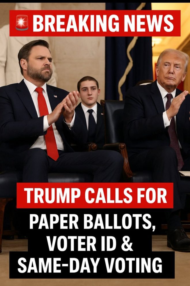 Trump's Bold Voting Overhaul: Democracy or Disruption? —  voter integrity reforms, same-day registration benefits, paper ballot advantages