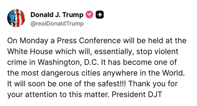 Trump's Shocking Crime Plan: Will It Fuel More Violence? — violent crime reduction strategies, Trump national address 2025, D.C. crime prevention plan