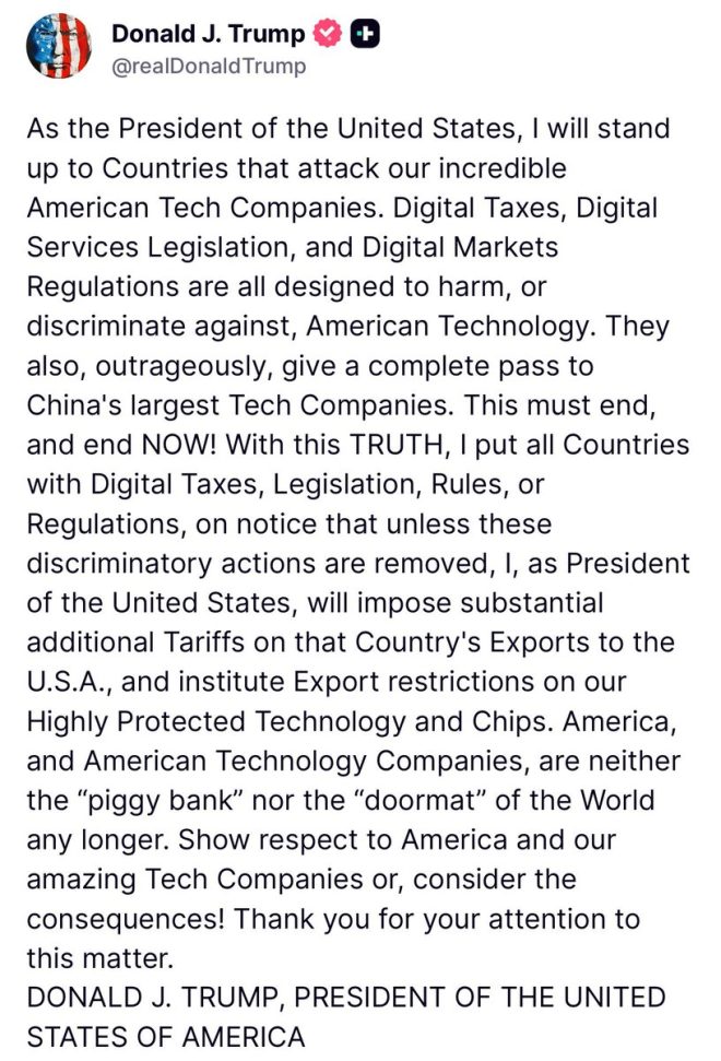 Trump's Tariff Threat: Tech War or National Security? —  "Trump tariffs on tech companies, American tech trade relations, international tariffs on technology"