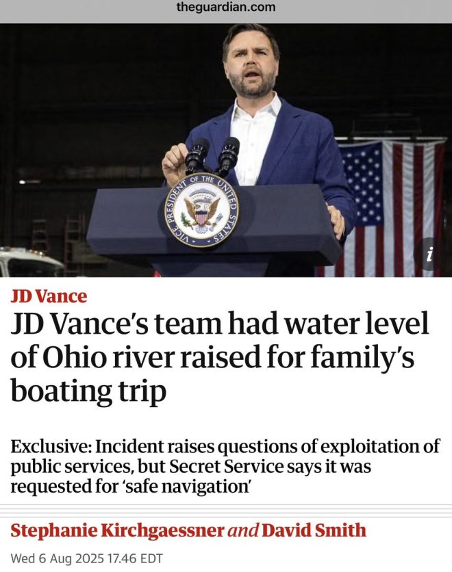Vance's Lavish Getaways: Taxpayer Funds or Fun Abuse? — luxury travel funded by taxpayers, extravagant government-funded vacations, public servant leisure activities 2025