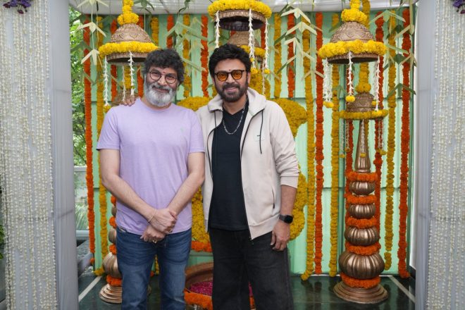 Venkatesh and Trivikram's Shocking Collaboration Revealed! —  VenkateshTrivikramCollaboration, TeluguCinema2025, FilmIndustryInsider