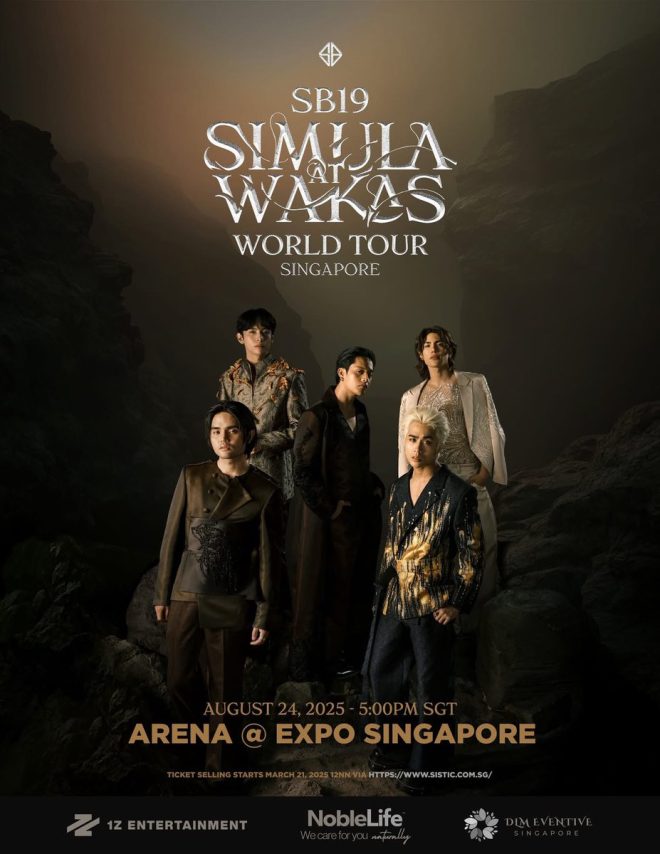 "Vote SB19 for History: MAPA Live in Singapore Awaits!" — Vote for SB19, Simula at Wakas World Tour 2025, LIVE performance of MAPA