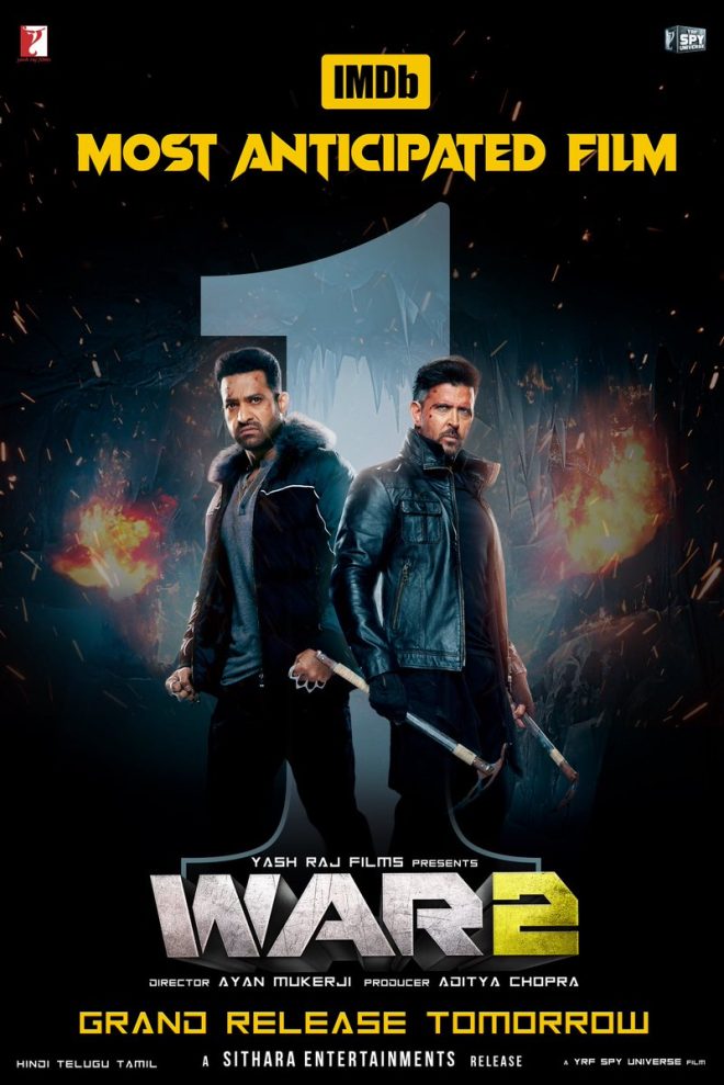 WAR2: Will This Epic Showdown Change Cinema Forever? — Most Awaited Movies 2025, Upcoming Blockbusters, Top Films to Watch