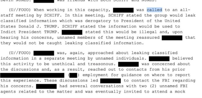 Whistleblower Alleges Schiff Leaked Intel to Attack Trump! —  whistleblower revelations, classified information leaks, political scandal investigations