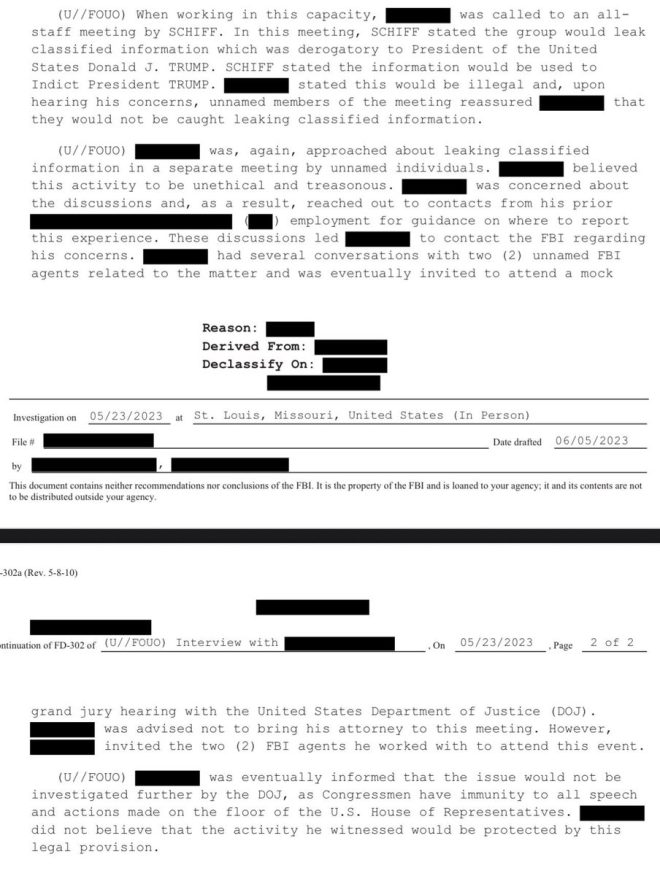 Whistleblower Exposes Schiff: Leaked Secrets to Harm Trump! — FBI memo declassification, Adam Schiff scandal 2025, Democratic whistleblower expose