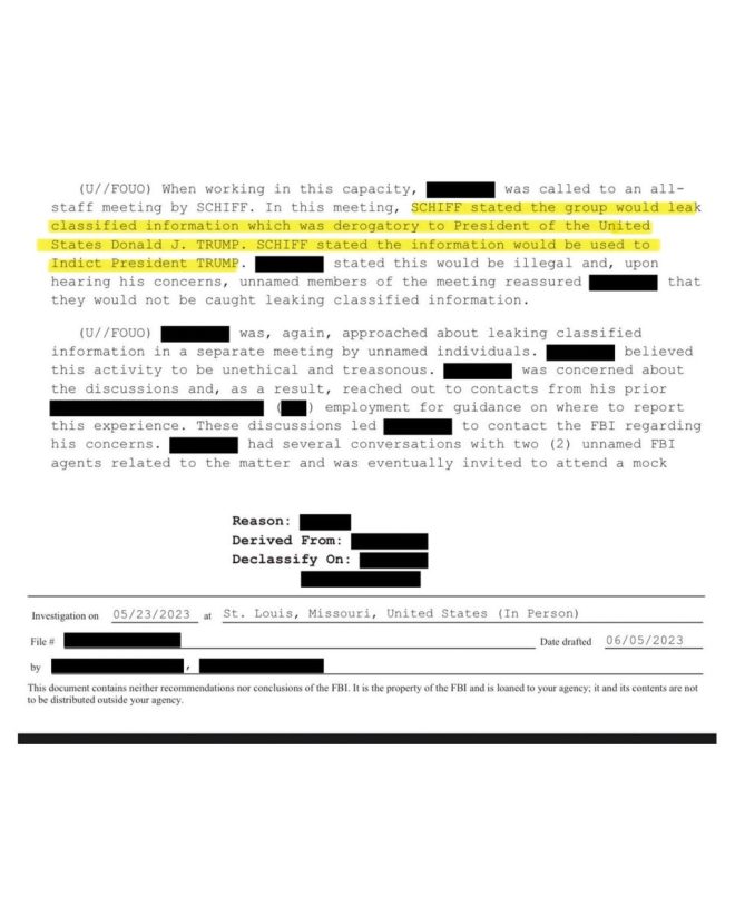 Whistleblower: Schiff Leaked Secrets to Sabotage Trump! — whistleblower revelations, classified information leak, Adam Schiff Trump controversy