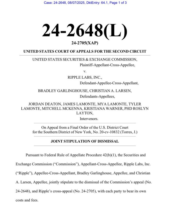 XRP Case Closed: What’s Next for Ripple and Investors? —  XRP legal update, Ripple lawsuit resolution, cryptocurrency regulatory news 2025