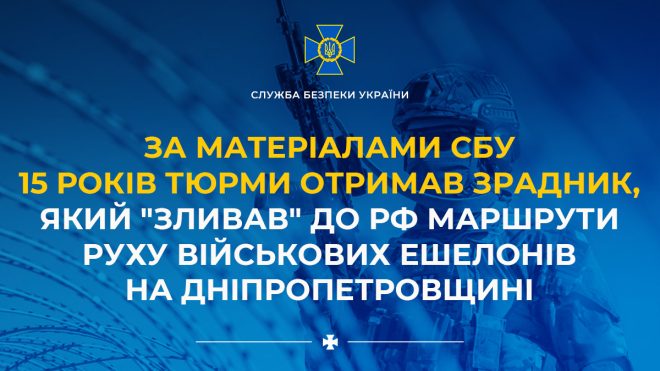 СБУ викрила зрадника: 15 років тюрми за злив даних! — Зрадник Дніпропетровщини, військові ешелони СБУ, тюрма за шпигунство 2025