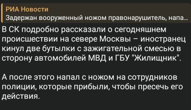 Таджик с ножом и коктейлями: правда или манипуляция? — нападение на полицию в Москве, задержание иностранца 2025, коктейли Молотова в России