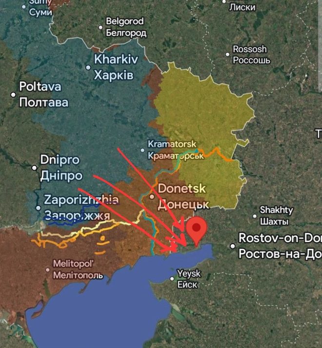 Что происходит в Таганроге? Дроны и громкие хлопки! — дроны в Ростовской области, авиабаза Таганрог новости, воздушные атаки 2025