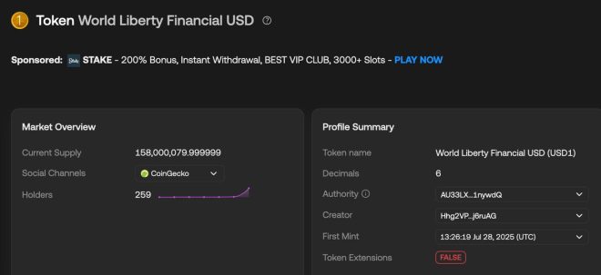 稳定币USD1上线Solana，背后隐藏哪些秘密？ —  稳定币交易, Solana生态系统, 加密货币流动性