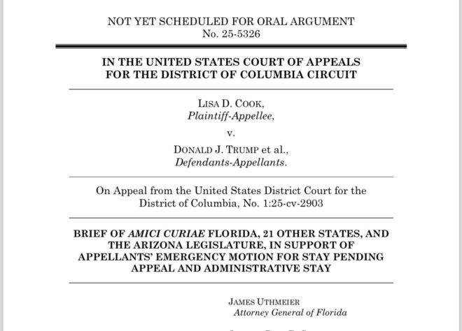 "21 AGs Rally Behind Trump in Landmark Legal Battle: Media Silent on Shocking Development" — Attorney generals unite for Trump, Legal support for Trump, Trump v Cook legal backing