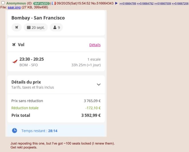 4chan's Shocking Move: Flight Tickets Blocked for H1B Visas! — 4chan flight ticket reservation India US, H1B visa travel restrictions 2025, India to US flight booking strategies