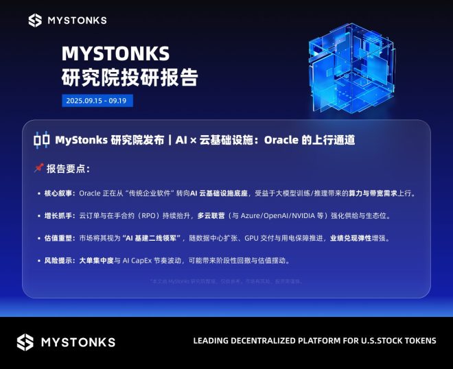 AI云基础设施：Oracle的未来增长密码 —  AI 云计算基础设施, Oracle 企业转型, 大模型训练 2025