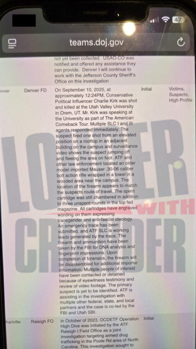 ATF Claims Rifle in Kirk's Death Engraved with Controversy! —  ATF investigation revelations, Charlie Kirk incident details, anti-fascist violence analysis