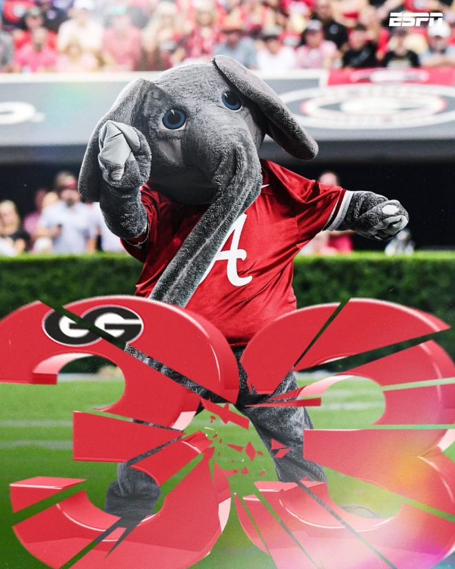 Alabama Shatters Georgia's Epic 33-Game Home Streak! 😲 —  Alabama football upset, Georgia home streak ends, FBS longest winning streak