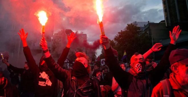 America divided: Trump declares Antifa a terrorist organization - will this bring peace or ignite more chaos? —  Antifa designated as terrorist organization, Trump executive order, National security threat 
Antifa labeled terrorists, White House action, Political extremism 
Trump declares Antifa terrorists, Government response, Domestic terrorism