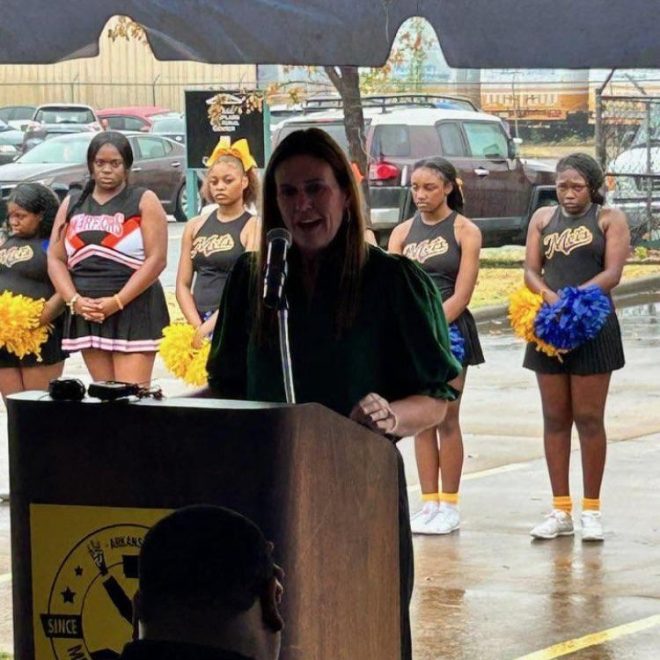 Arkansas Gov. Sanders: Leaving Kids in the Rain?! —  "Sarah Huckabee Sanders controversy, Arkansas governor speech reaction, conservative policies impact on education"