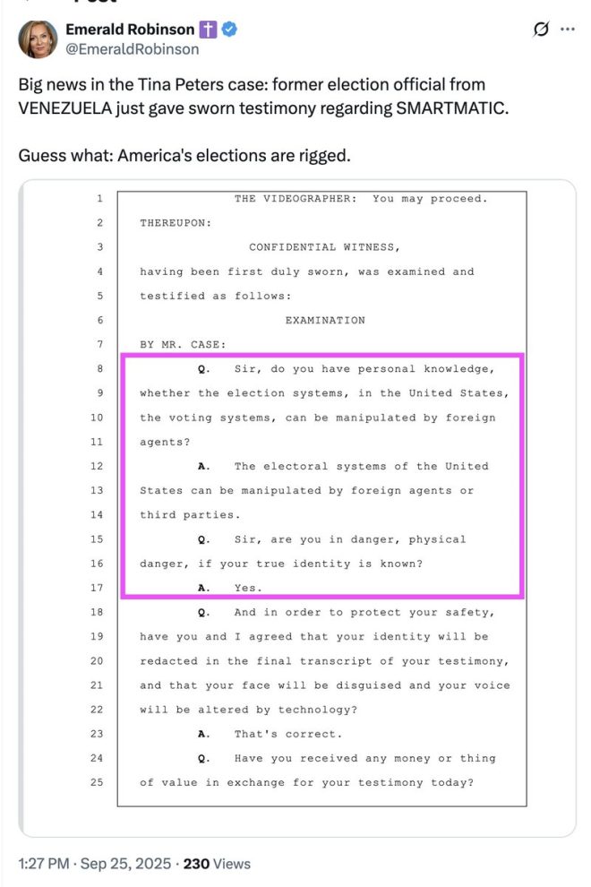 BOOM! Smartmatic's Shocking Testimony: Foreign Manipulation? —  Electoral Integrity Crisis, Smart Voting Technology 2025, Foreign Interference in Elections