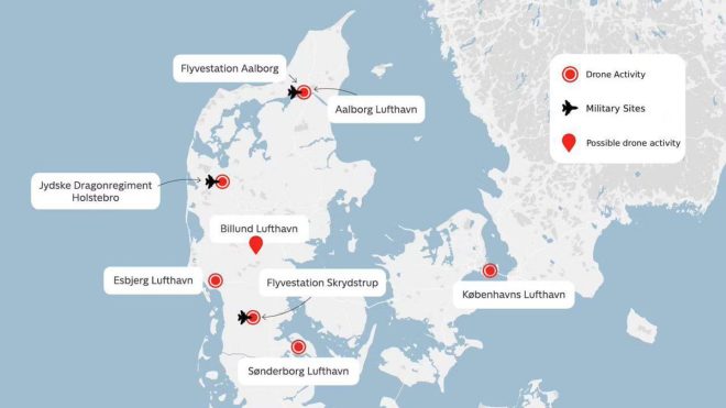BREAKING: Denmark Shuts Down Aalborg Air Base and Airport Due to Mysterious Drone Intrusions 🇩🇰🚨 —  Drone incursions, Military base closure, Airport shutdown