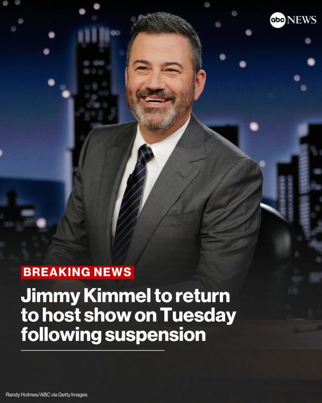 BREAKING: Jimmy Kimmel's Shocking Return Sparks Debate! —  Jimmy Kimmel show return, ABC late-night lineup, Disney television news