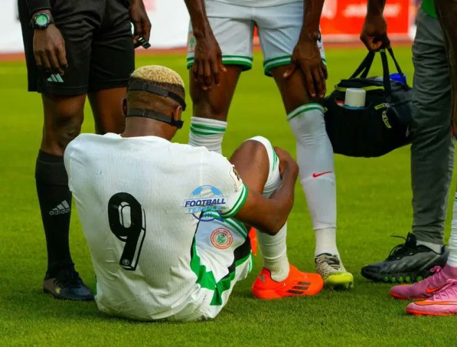 BREAKING: Osimhen's Injury Sparks Outrage Among Fans! — Victor Osimhen injury news, Super Eagles South Africa match update, Nigeria football injury report 2025