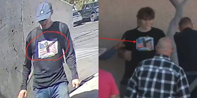 BREAKING: Ryder Corral Wore Same Shirt as Charlie Kirk's Assassin - Is There a Connection? #LeftistViolence — Charlie Kirk memorial vandal, Ryder Corral shirt, left-wing extremism