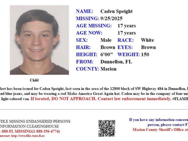 BREAKING: Teenager shot and abducted by "Hispanic males" in Marion County, Florida - Amber Alert issued! —  Amber Alert Florida, Missing Teen Abducted, Marion County Kidnapping