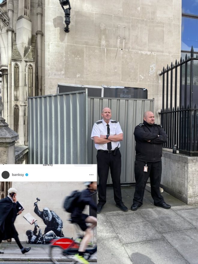 Banksy Strikes Again: Court's Censorship Backfires! — Banksy court censorship, street art controversy, public expression debate