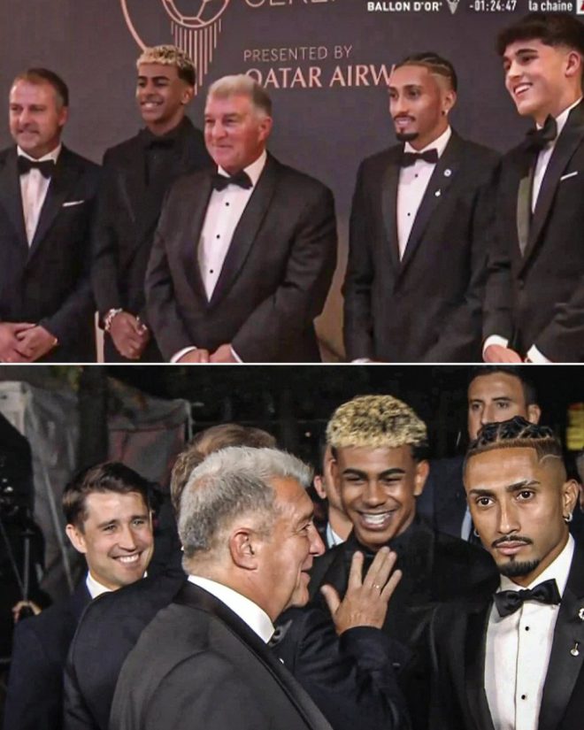 "Barcelona's Ballon d'Or domination: Controversy or deserved victory? 🏆" — Barcelona stars Ballon d'Or, soccer gala Barcelona, Lionel Messi awards night