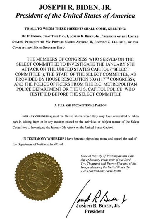 Biden's Bold Move: Pardon for January 6th Committee Shocks! —  "January 6th Committee actions explained, Biden Administration decisions 2025, Capitol riot narrative analysis"