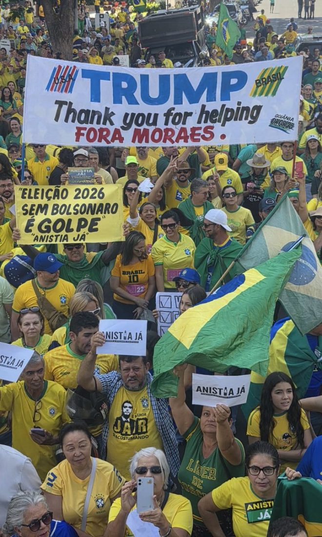 “Brazil's Love for Trump: A Threat to Tyranny Unveiled! 🤝” — POTUS support in Brazil, Trump supporters rally Brazil, anti-tyranny movement Brazil