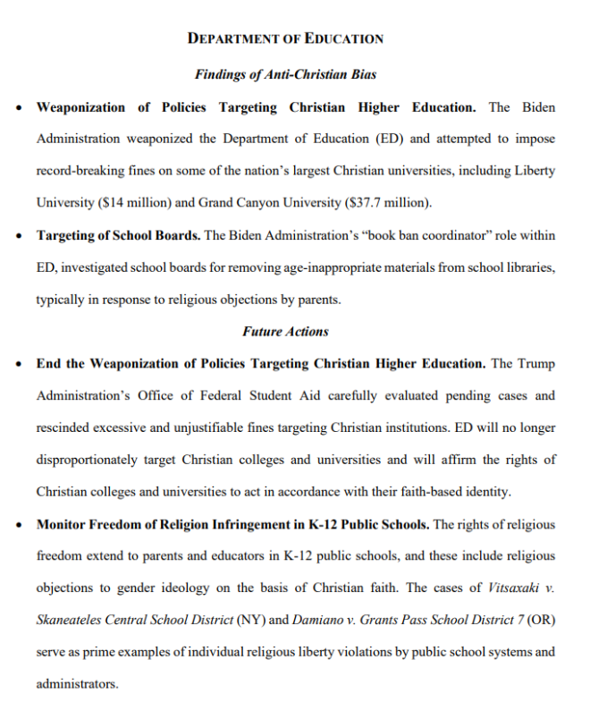 Breaking: Biden Admin's DOE Scandal Exposed—Shocking Details! — Biden administration education scandal, Department of Education corruption 2025, Christian discrimination in schools