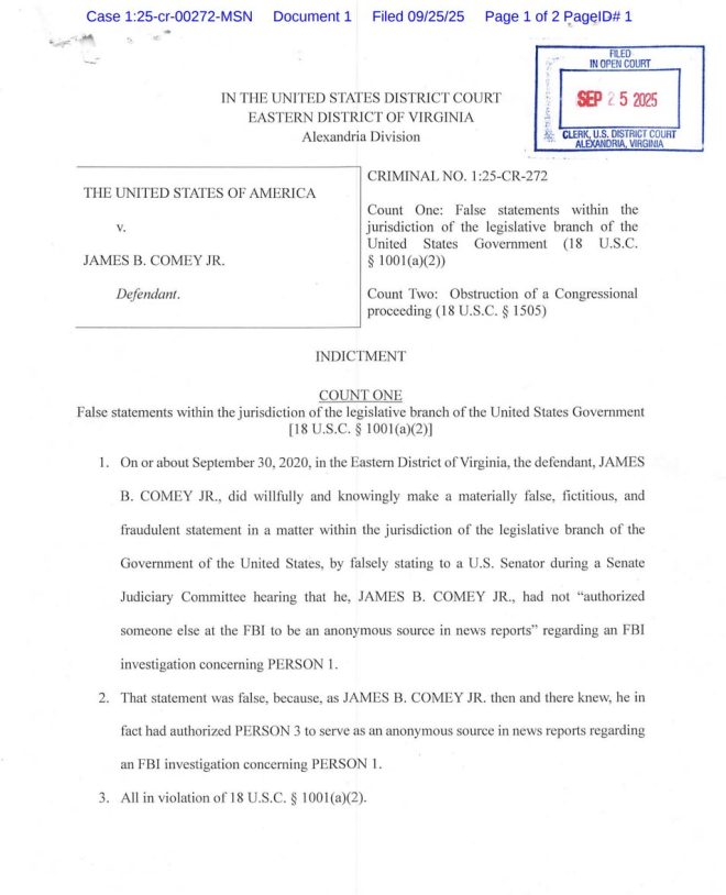 Breaking: Comey Indicted for Senate Lies—Shocking Revelations! —  James Comey legal issues, Lindsey Halligan indictment news, Senate Judiciary Committee testimony scandal