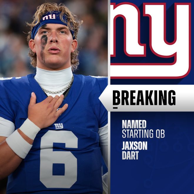 Breaking: Giants' Shocking Move—Rookie QB Jaxson Dart! —  rookie quarterback news, Giants football updates, Jaxson Dart debut 2025