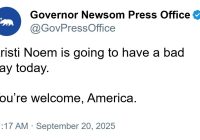 Breaking: Newsom's Office Under Fire for Threat to Noem! —  Gavin Newsom scandal, Secret Service investigation 2025, Homeland Security threats