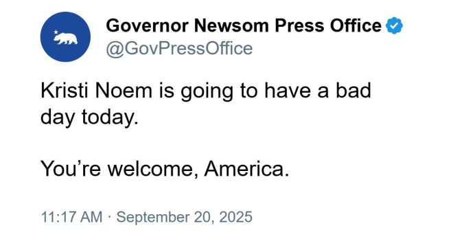 Breaking: Newsom's Office Under Fire for Threat to Noem! — Gavin Newsom scandal, Secret Service investigation 2025, Homeland Security threats